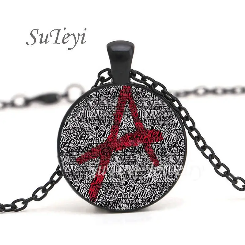 Новинка медная цепочка SUTEYI с логотипом pretty little liars чокер для женщин массивное