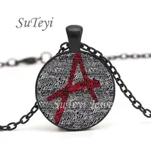 Новинка медная цепочка SUTEYI с логотипом pretty little liars чокер для