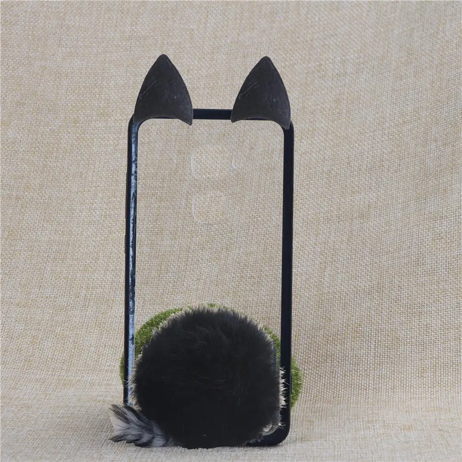 TENENELE Phone Case 5.5'ɿor LeEco Le 2/2Pro X527 Cute Fur Furry Ball Rabbit Cover Soft Transparent Silicon Cases S3 X626 |