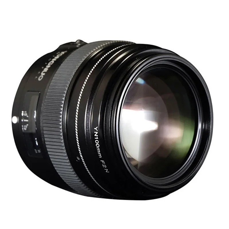 YONGNUO YN100mm F2N AF/MF Средний телефото объектив с фиксированным фокусным расстоянием 100 мм яркий большой диафрагмы с фиксированным фокусным для цифровых зеркальных фотокамер Nikon Камера