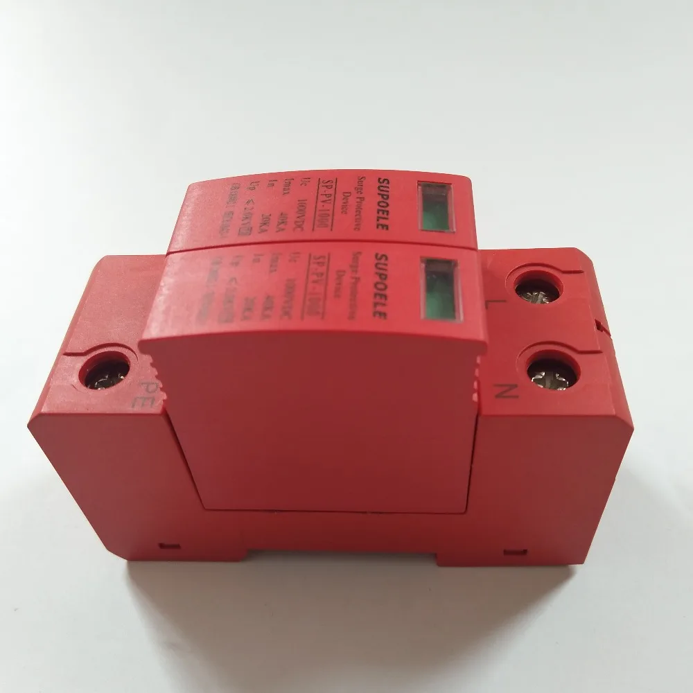 DC SPD 1000V 20KA 40KA House Защита от перенапряжения 2P 3P PV защитное Низковольтное