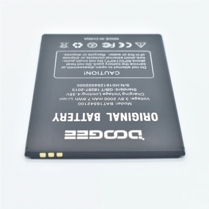 Сменный аккумулятор Hekiy DOOGEE X9 Mini BAT16542100 2000 мАч литий ионный большой емкости