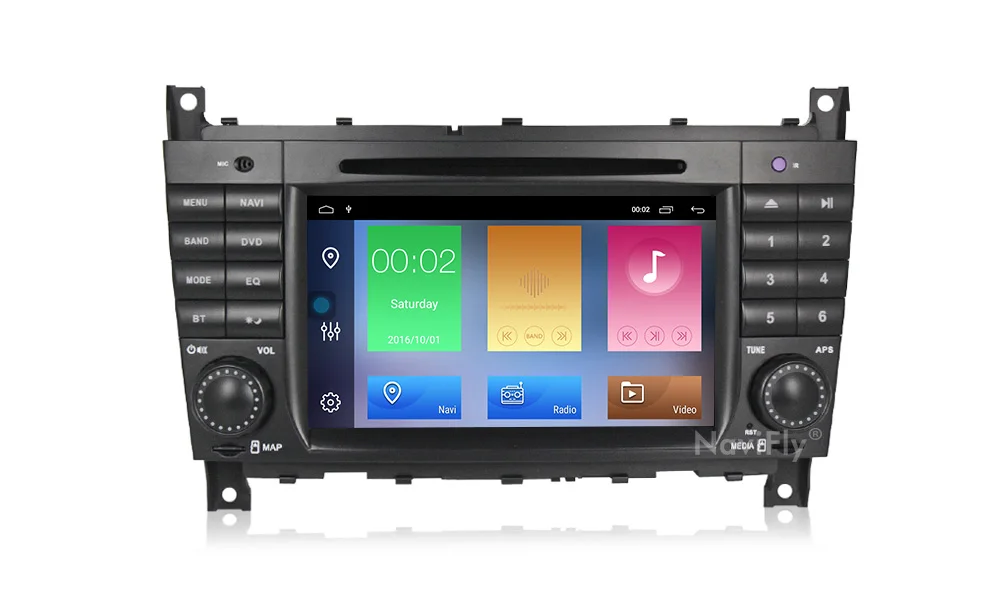 Android 9,1 автомобильный dvd-плеер gps для Mercedes/Benz c-класс W203 C180 C200 CLK20 CLK W209 CLS W219 CLC W203 wifi RDS