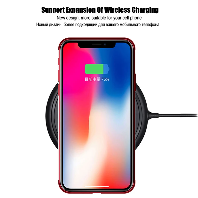 LuckGuard для iphone 7 8 7/8 плюс ультра тонкий мягкий силиконовый покрытие прозрачный ТПУ