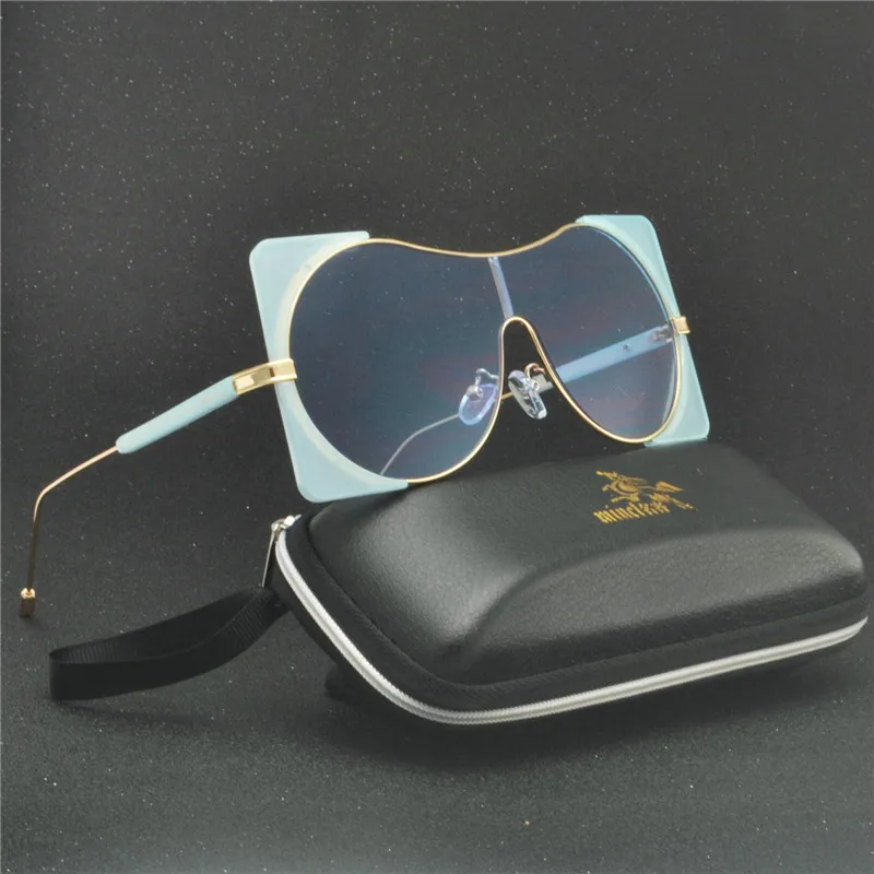 Квадратные Солнцезащитные очки пилота унисекс с большой оправой женские и