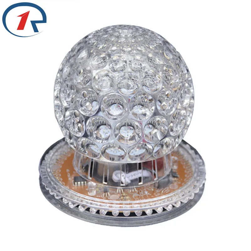 Zjright новый хрустальный магический шар светодиодный Рождество Огни Авто