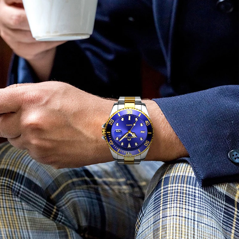 Relojes Hombre 2020 Новинка MEGALITH мужские часы Топ бренд Роскошный стальной ремешок Бизнес