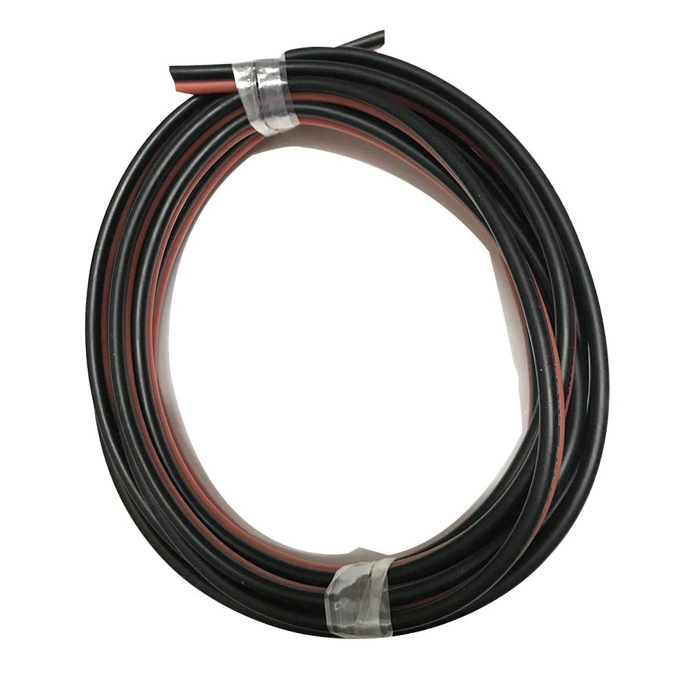 2pin 14awg Электрический провод с силиконовой оплеткой удлинитель шнур черный и