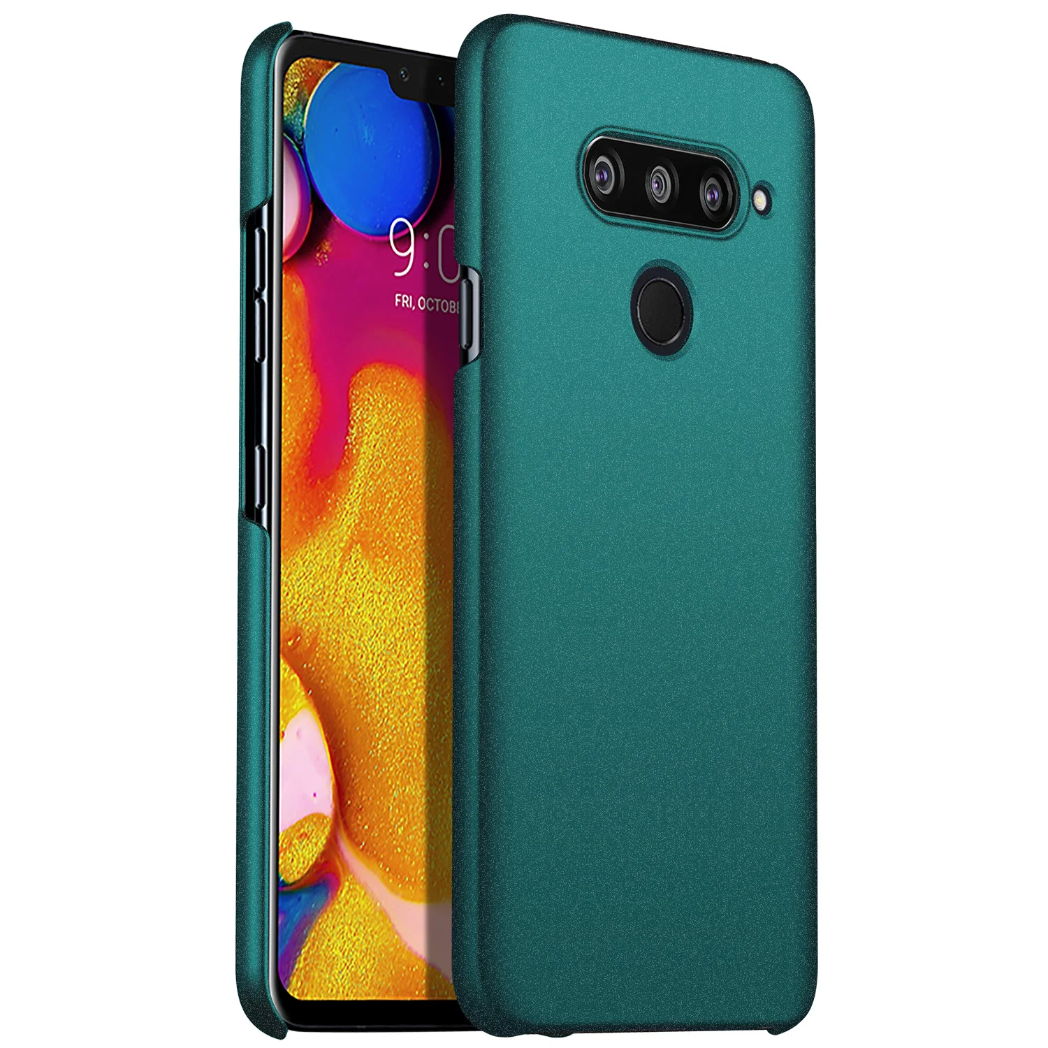 Green Чехол для LG V40 G5 G6 G7 V30, Ультратонкий минималистичный тонкий защитный чехол для телефона, задняя крышка для LG G7 ThinQ - Цвет: Green