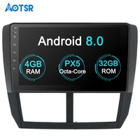 aotsr android 8 0 9 inch car dvd player for subaru forester impreza 2008 2013 gps navigation multimedia radio record ips screen