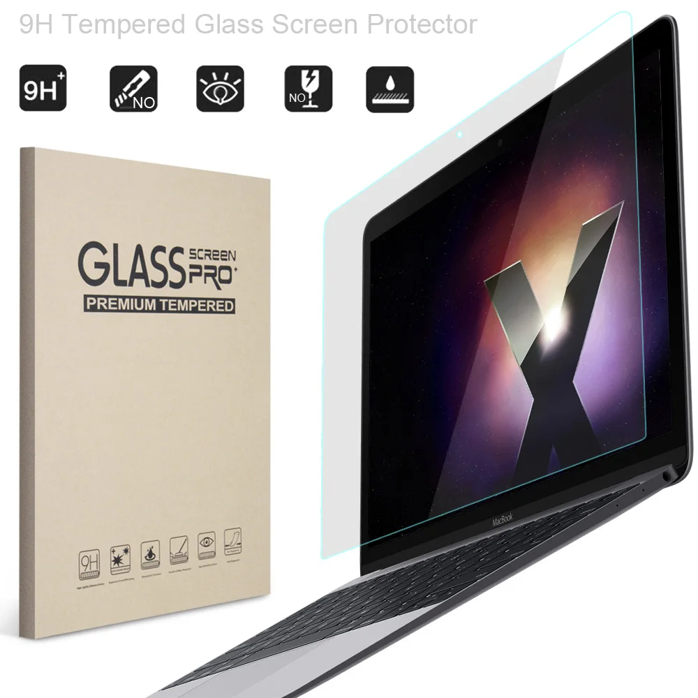 Защитное стекло для экрана Macbook Air 13 дюймов закаленное ZVRUA 9H Mac Book 3 дюйма модель A1466