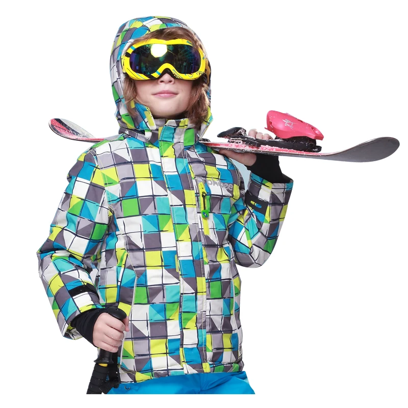 Детская зимняя Лыжная куртка Detector куртки для сноуборда мальчиков