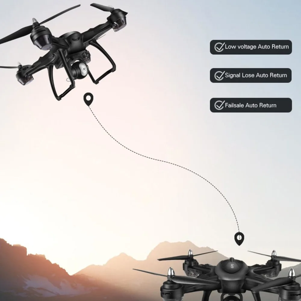 X38G 720P Camera 2.4G 500M Remote Control 6Axis WiFi Real-time Transmission Headless Altitude Hold Quadcopter 11-12 minutes | Игрушки и
