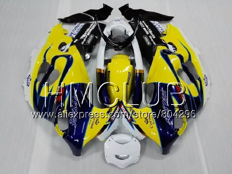Комбинезоны желтый черный для Suzuki Katana GSXF 750 600 GSXF750 98 99 00 01 02 2HM22 GSX750F GSXF600 1998 1999 2000 2001 2002 обтекатель - Цвет: No. 16