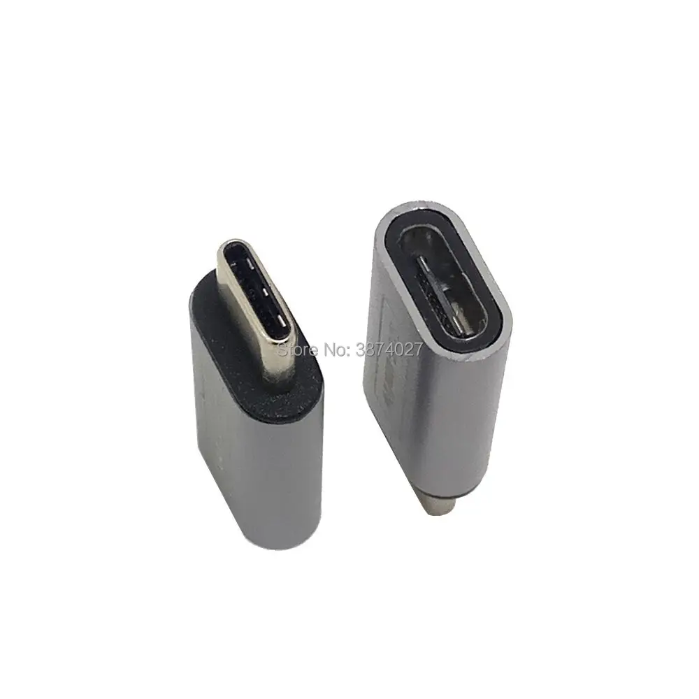 2017 Новый тип серебристо серый 10 Гбит/с стандартный металлический USB 3.1 type C