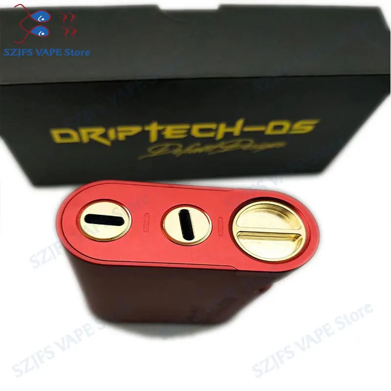 

e-cigarette KIT 528 custom goon driptech-ds 528 BF box kit 18650 batteries aluminum parallel 2 * 10ml vaporizer Mod vs Swag 80W