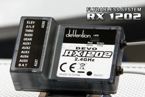Оригинальный Радиоуправляемый ресивер Walkera RX1202 2 4 ГГц 12 каналов для цифрового