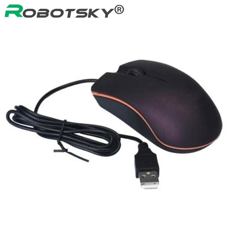 Мини USB-мышь 3 кнопки проводная эргономичная мышь для ПК ноутбука | Компьютеры и
