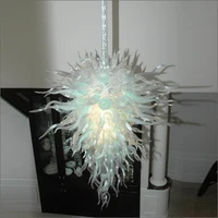 Simple Designed Blown Glass LED Chandelier Mini CheapNew Arrival Cheap Price Custom Made Pendant Lamps hand blown lights