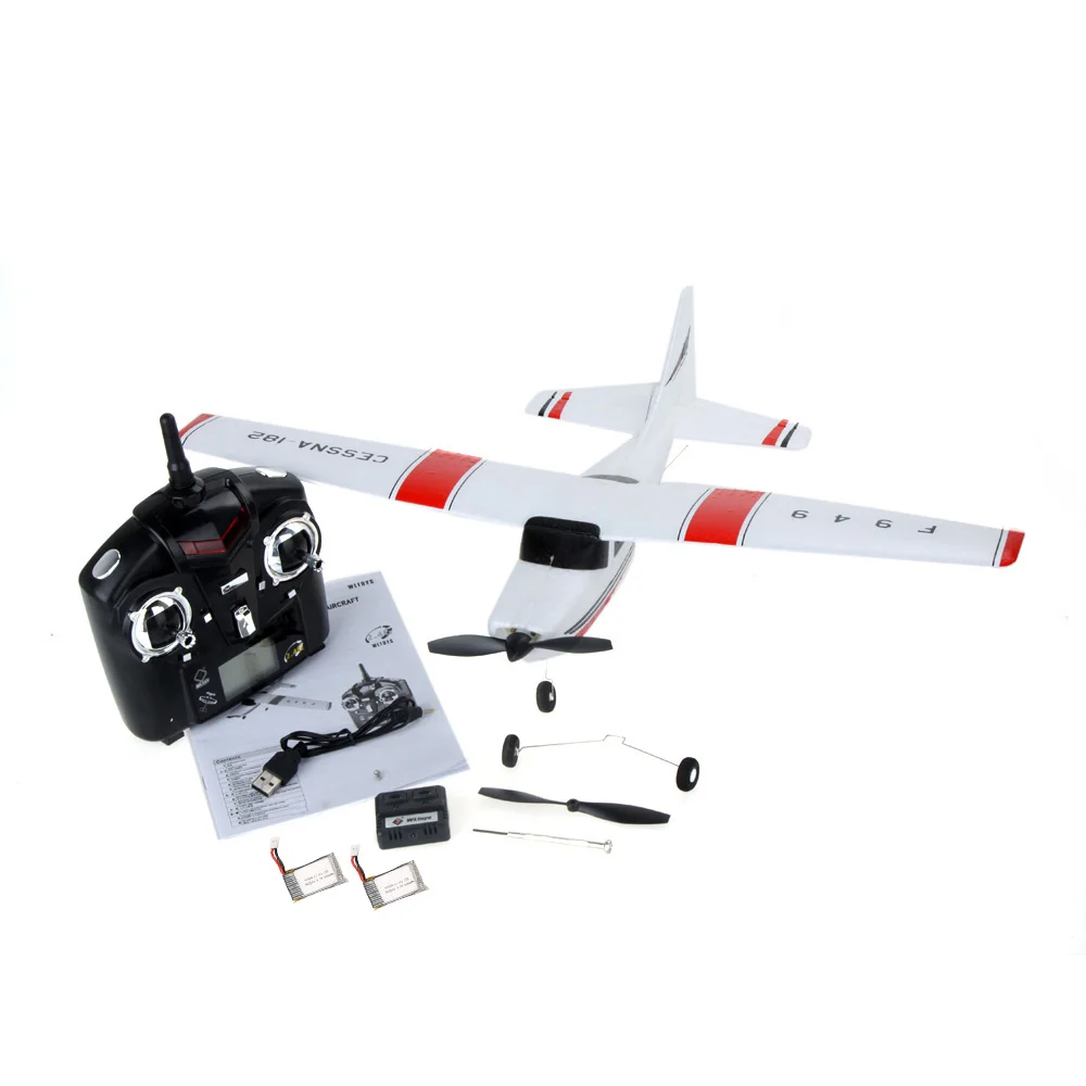 F949 2 4G 3CH RC самолет с фиксированным крылом уличные детские игрушки дополнительной