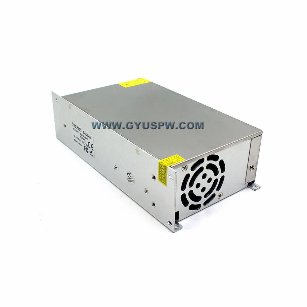 Выключатель питания DC70V 10.3A 720 Вт источник трансформатор 220 В AC DC SMPS для станка с