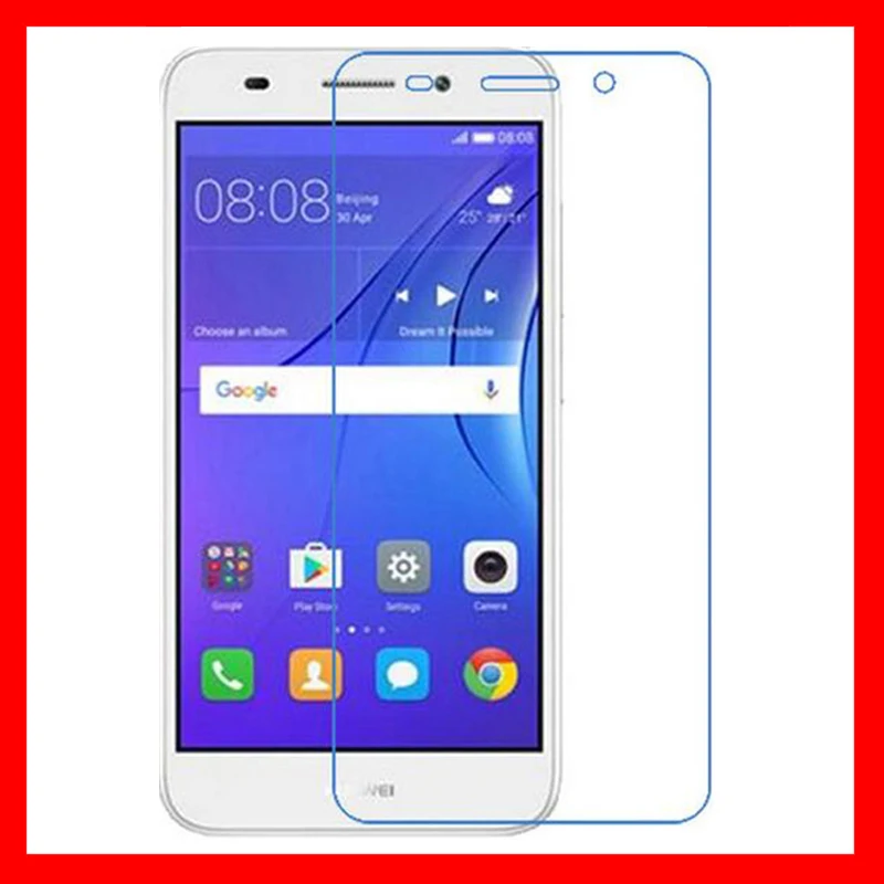 Закаленное стекло 2.5D для Huawei Y3 2017 9H Высококачественная Взрывозащищенная