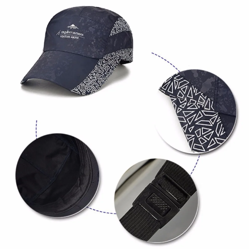 Хит продаж мужские и женские быстросохнущие дышащие спортивные кепки