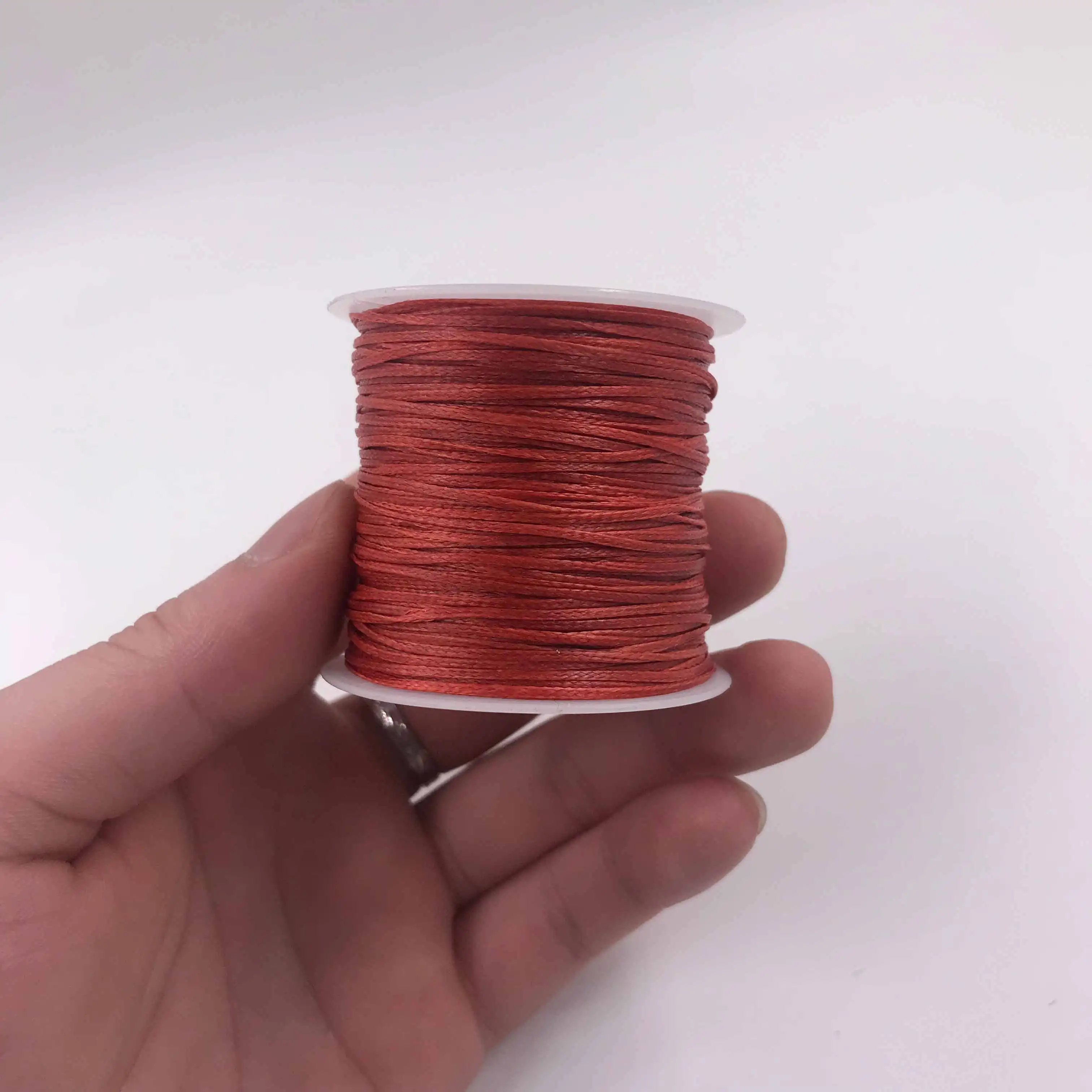 Bordeaux red B14 Маленький рулон ручной работы Кожа DIY 210D плоская цепочки из воска швейная нить около 40 метров кожаный диван кожаный мешок - Цвет: Bordeaux red B14