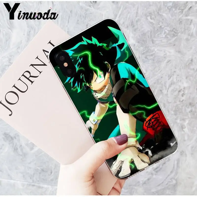 A11 Yinuoda My hero of the Academy аниме Todoroki чехол для телефона чехол для iPhone 8 7 6 6S Plus X XS MAX 5 5S SE XR 10 11 11pro 11promax - Цвет: A11