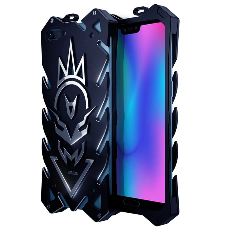 Huawei Honor 10 Case Aluminum Metal Bumper Shockproof Phone on for Fundas Armor Protection Cover Men |