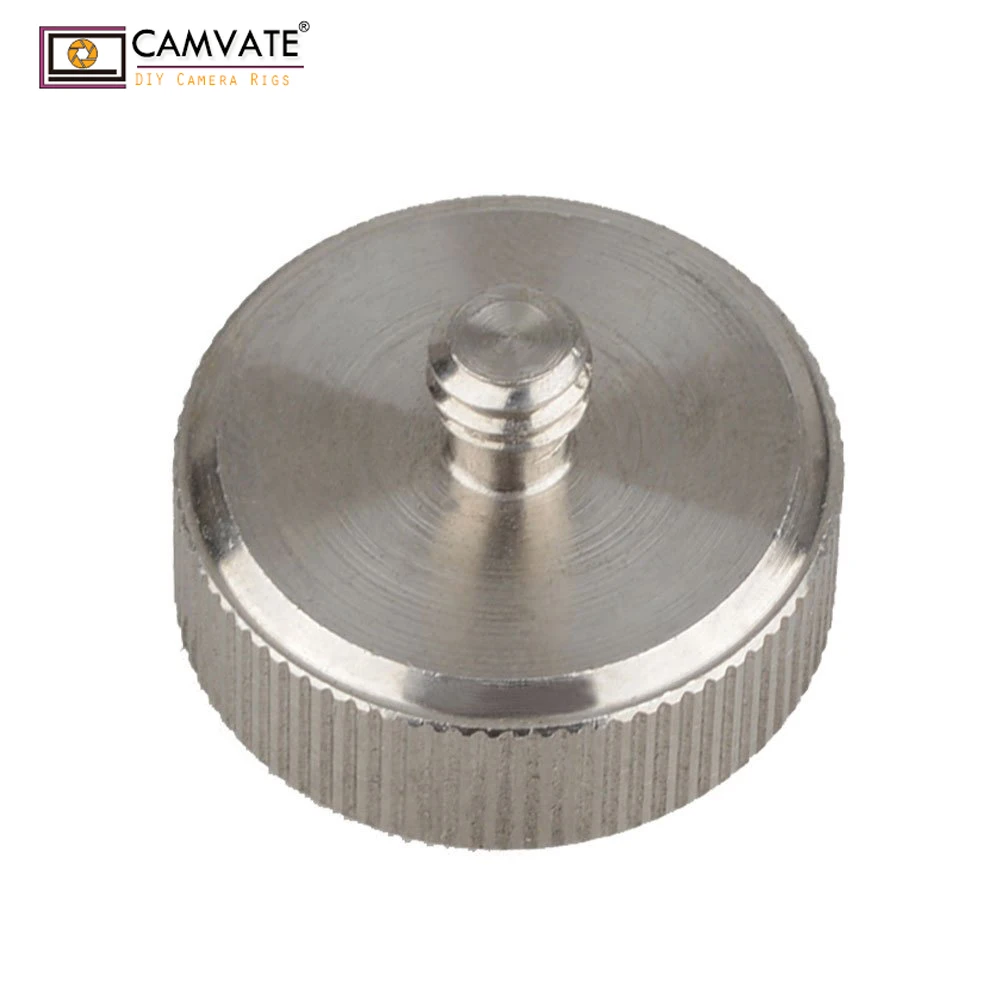 Металлический адаптер Camvate для камер с винтом 1/4 &quotдля штатива 3/8&quot C0927