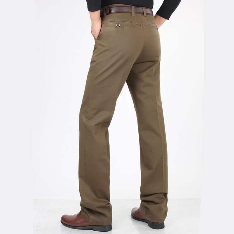Мужские утепленные брюки на осень и зиму повседневная мужская одежда прямые