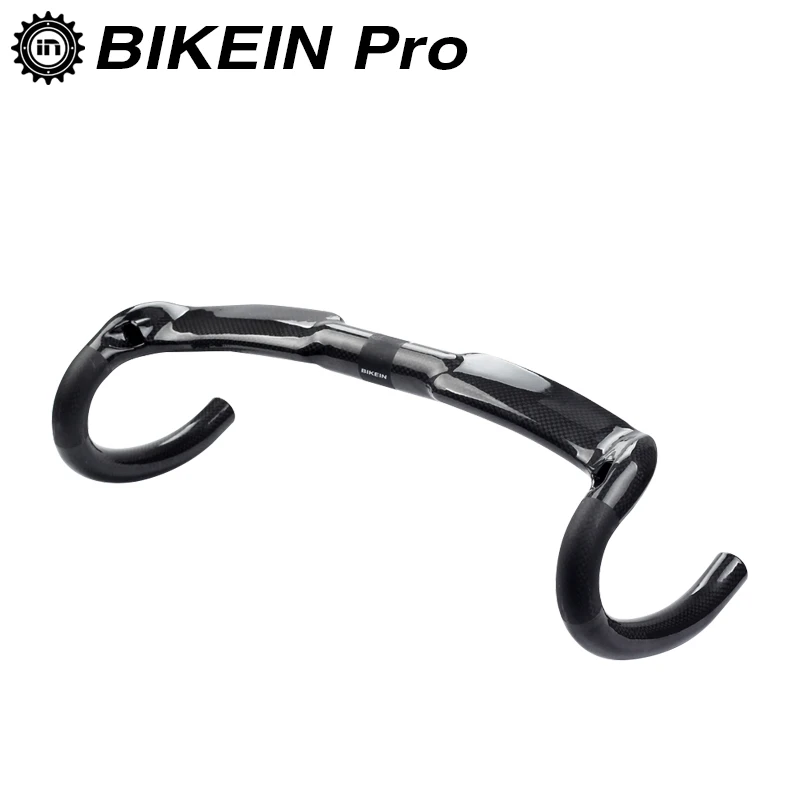 BIKEIN Lite 3k карбоновый аэродинамический руль для дорожного велосипеда 400/420/440 мм