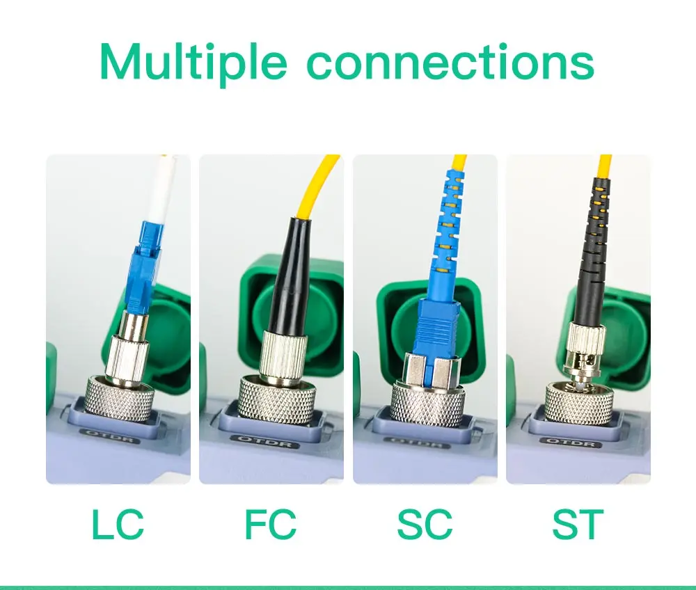 

OTDR 850/1300/1310/1490/1550/1625nm Wavelength Fiber Optic OTDR Reflectometer FTTH PON System Test