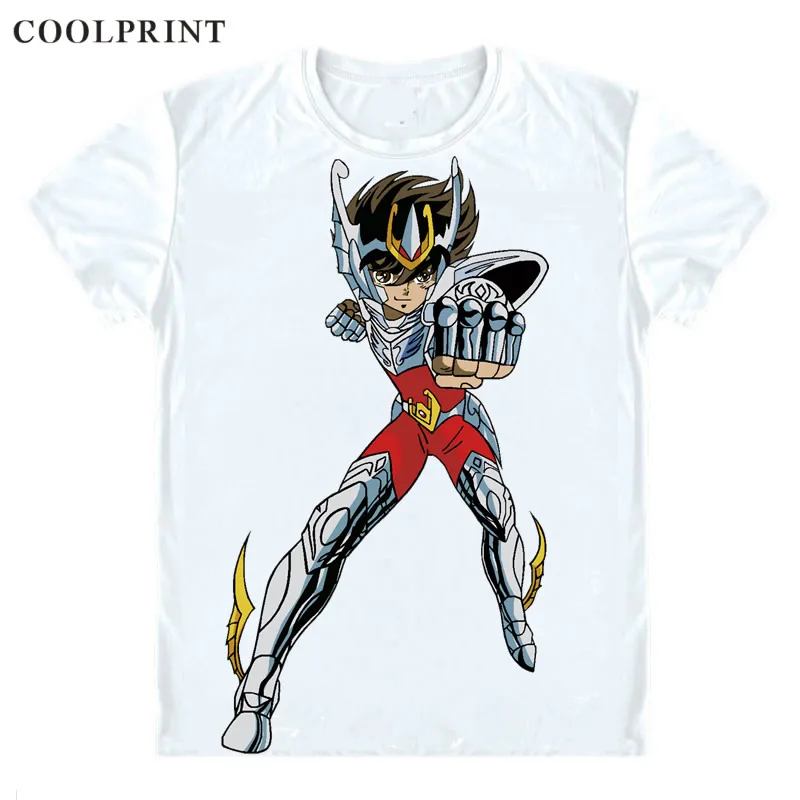 Style 14 Пегас Тенма pegasasu без Tenma футболка святая Сейя мистическая одежда Рыцари зодиака Для мужчин Повседневное футболка Премиум Футболка короткий рукав рубашки - Цвет: Style 14