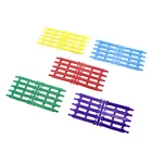 Курица ПВХ мягкое ножное кольцо 8 мм 10 мм 12 мм 14 мм 16 мм птица голубь идентификация ножное кольцо оборудование для птицы 50 шт