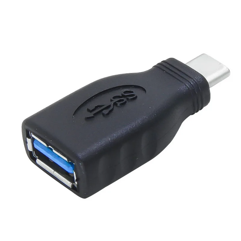 Urijk 1 шт. Usb 3 Type c папа к 0 Женский адаптер Разъемы черный компьютерный Внешний USB