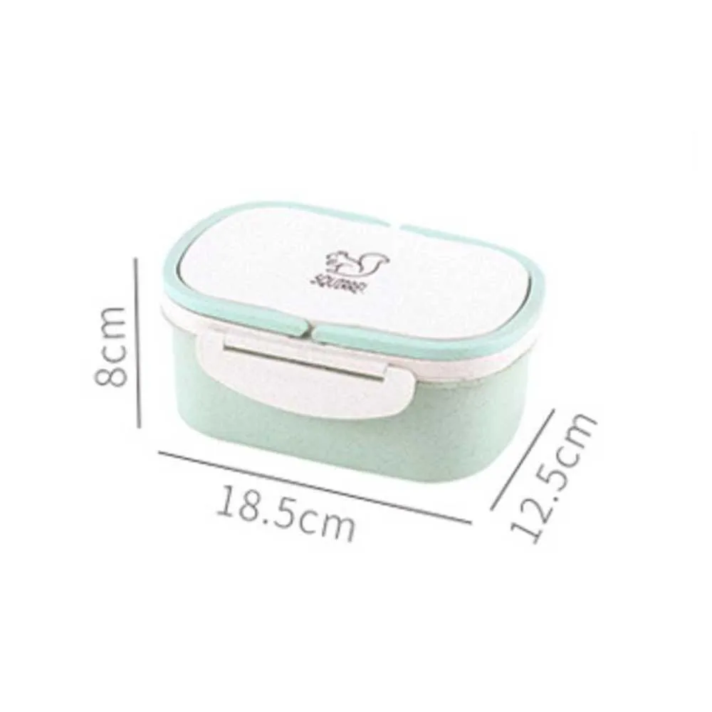1 Set 2 Level Portable Lunch Box Heat Preservation Heating Container Warmer Leak Proof Lunchbox For Kid Student 200gE | Дом и сад