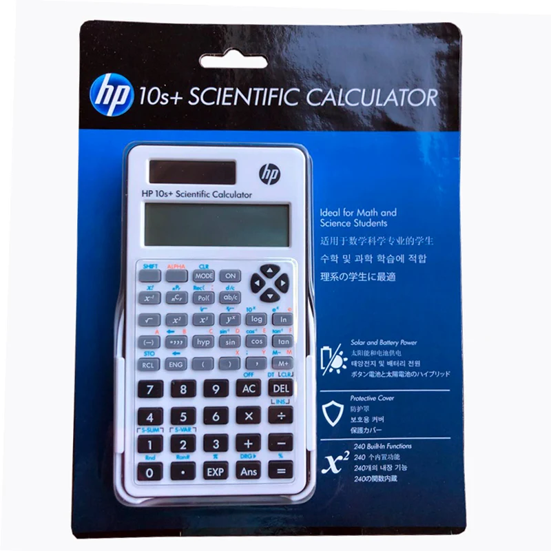 HP10S+ Calculator Actuary Exam Trigonometry Double Line Display Algebra Triangle Statistics Mathematical Functions | Компьютеры и офис
