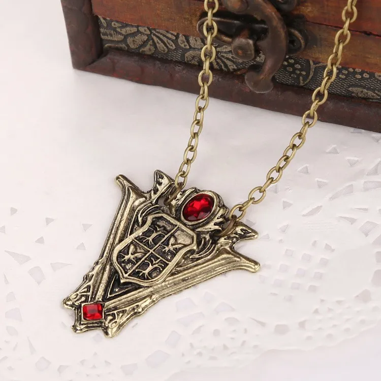 Бесплатная доставка ожерелье с часами в виде сумерки Луны пика башни|necklace free