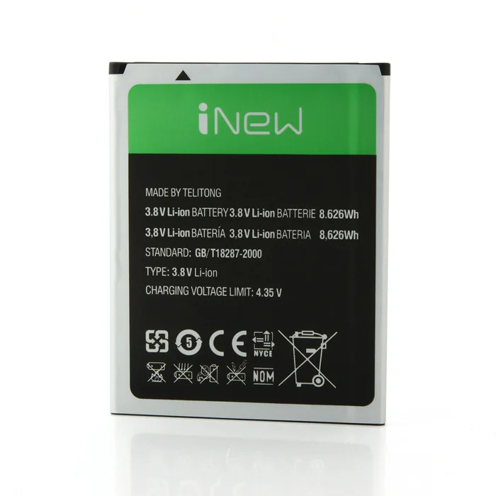 HD356577AR i8000 батарея новая Оригинальная 5 дюймов iNew I8000 мобильного телефона 2270mAh |