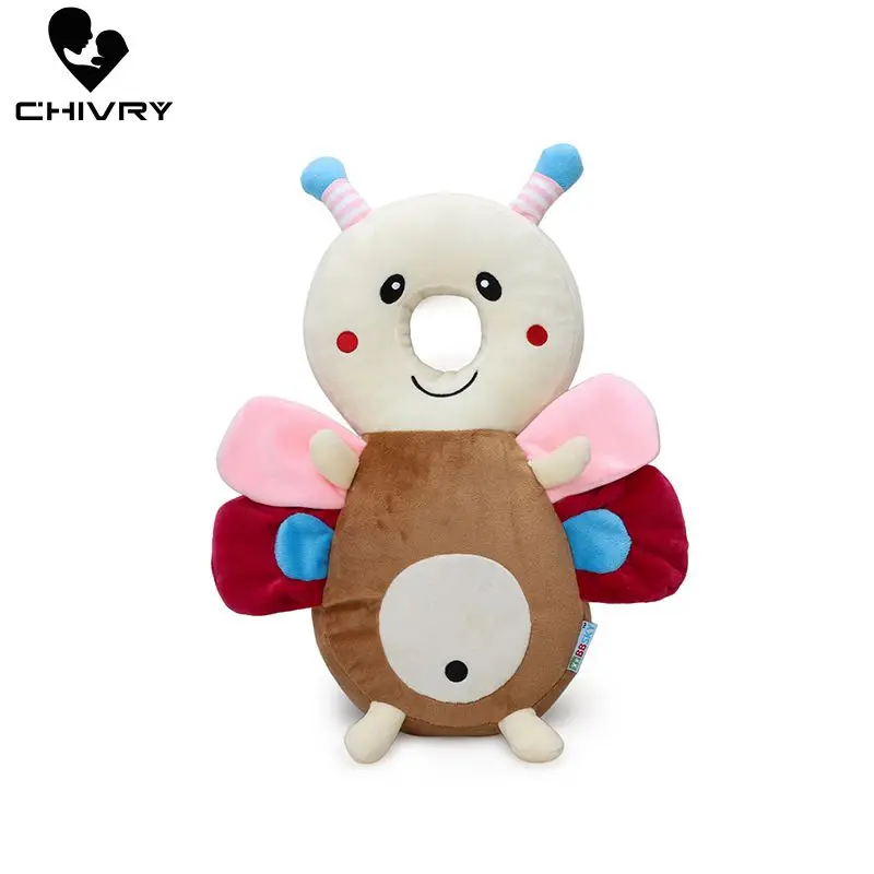 Детская подушка для защиты головы Chirvy из бархата и хлопка от падения мягкая