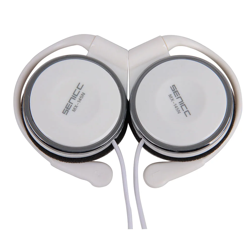 SENICC MX-145N, 1,5 м, спортивные проводные наушники с Ушными крючками, музыкальные наушники, Накладные наушники, стерео гарнитура с Экстра басами, наушники с микрофоном для смартфона