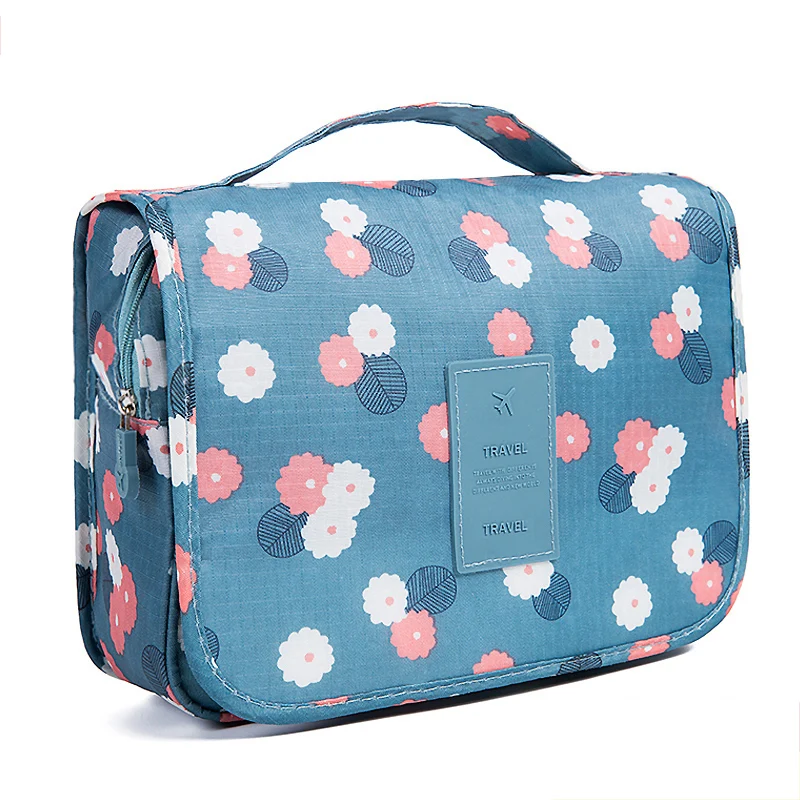 Женская нейлоновая косметичка на молнии для макияжа путешествий|cosmetic bag|womens travel