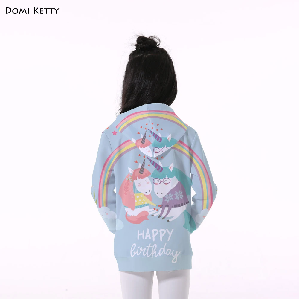 Domi Ketty/Детские толстовки с капюшоном длинными рукавами для мальчиков и девочек