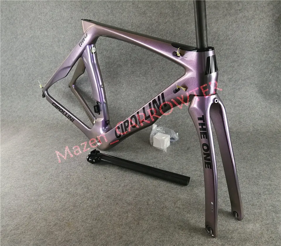 Новое поступление Хамелеон живопись T1000 3 к Глянцевая MCipollini RB1K THE ONE carbon frameset XXS/XS/S/M/L/XL на выбор