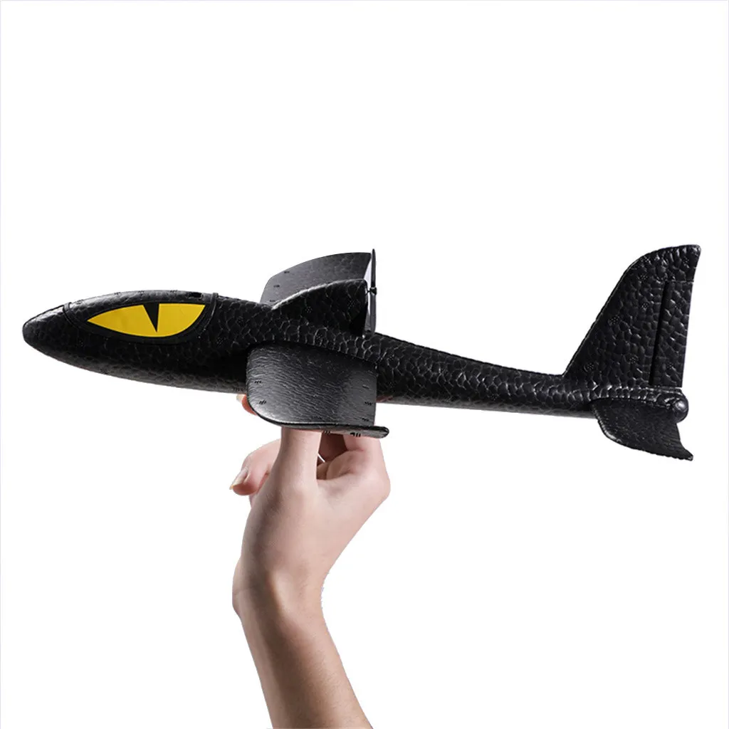 DIY самолет игрушка пена модель самолета ручной бросок для детей бросание планер