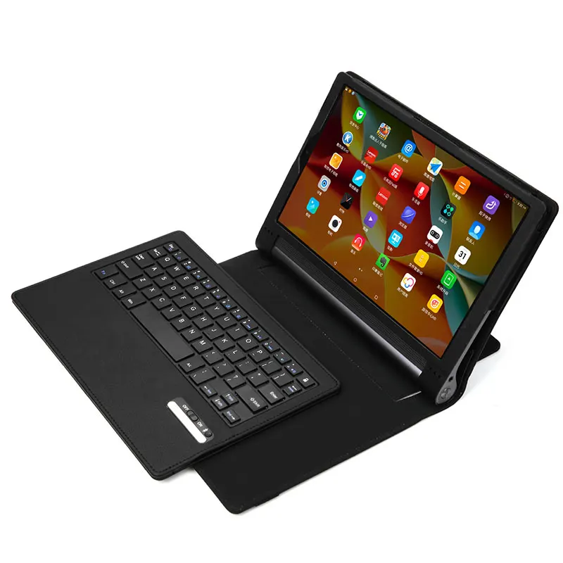 Чехол для планшета деловая портативная клавиатура Bluetooth с pu кожаным чехлом lenovo Yoga