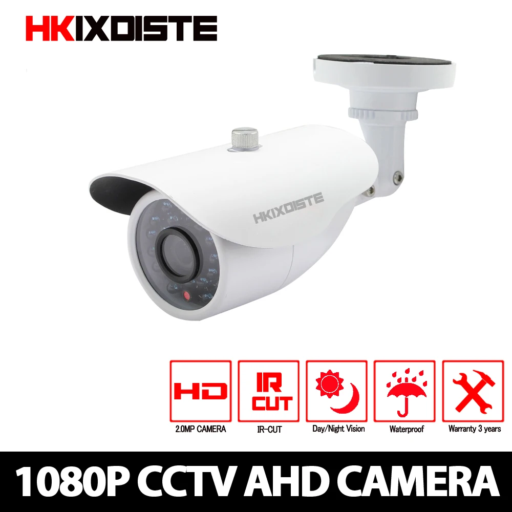 HKIXDISTE домашний 1/3 ''сенсор 1080P AHD камера CCTV IR Cut фильтр Внутренняя уличная Weaterproof