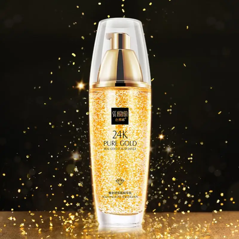 

24K Golden Face Serum Hyaluronic Acid Repair Essence Skin Care Real Gold Luxury Effect Moisturizing Hydrating